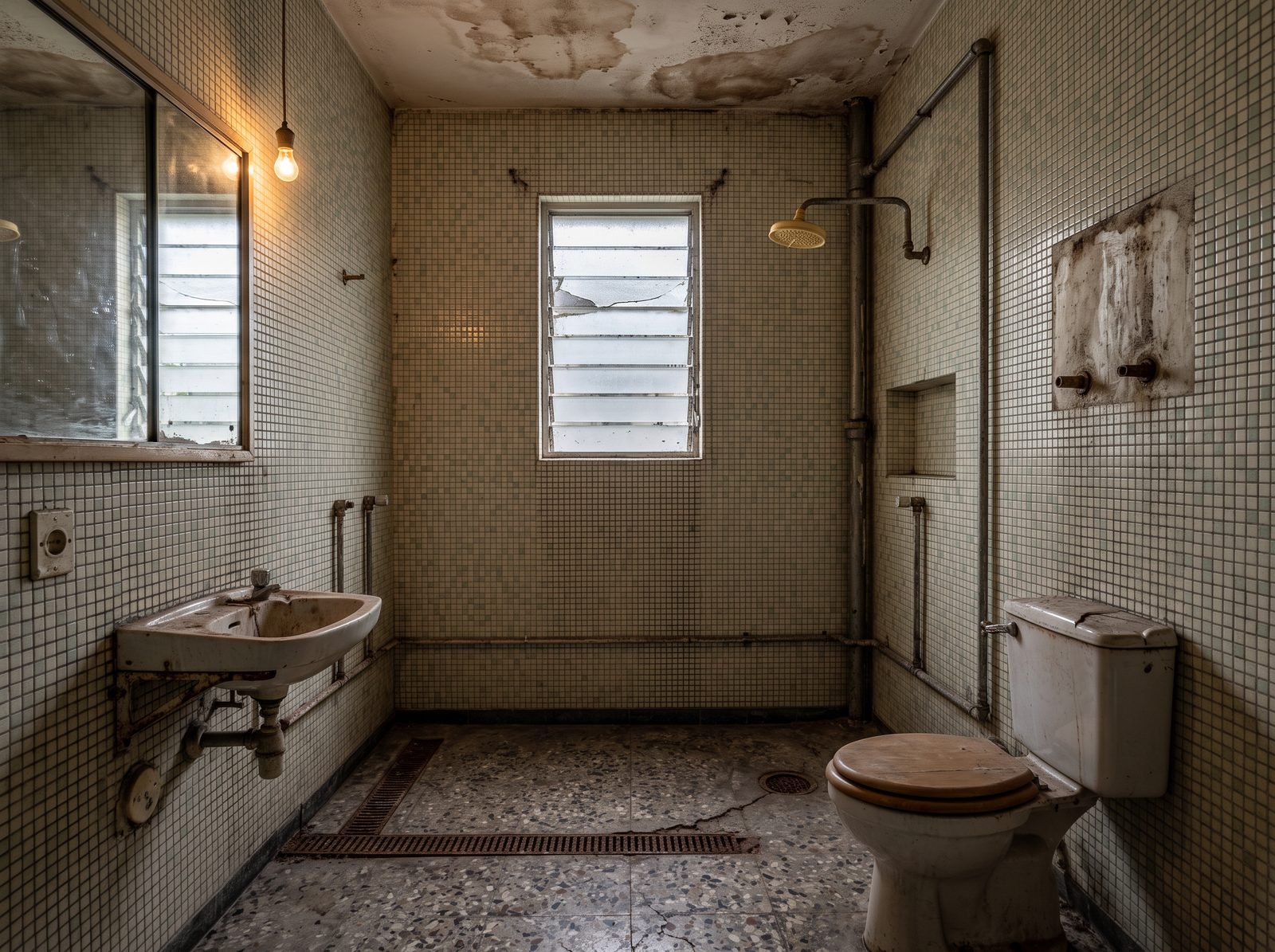 Ampang bathroom before renovation