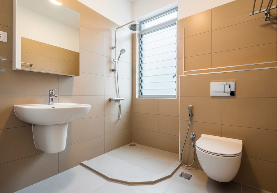 Ampang Jaya master bath, finished