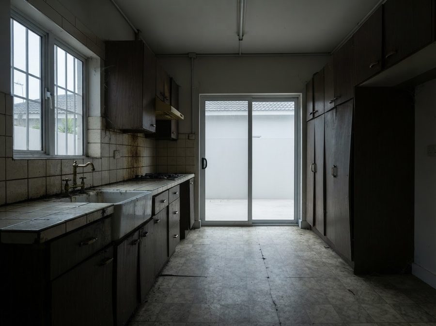 The kitchen before