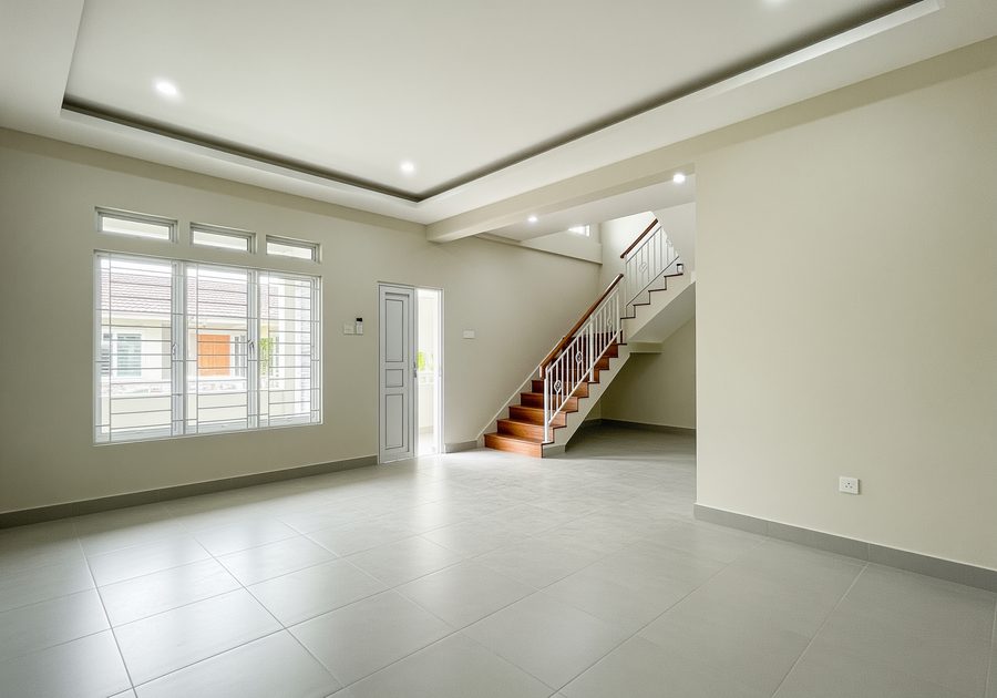 Kajang living area, finished