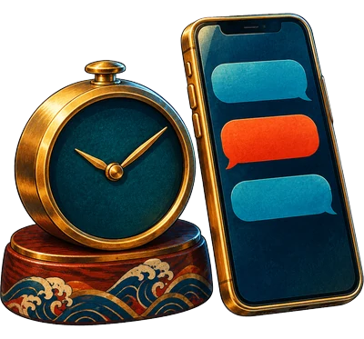 A reply, right away: Connected channels reply automatically after hours and explain the next step.