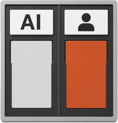 Clear boundaries: Practise on real work cases and separate what goes to AI from what stays with people.