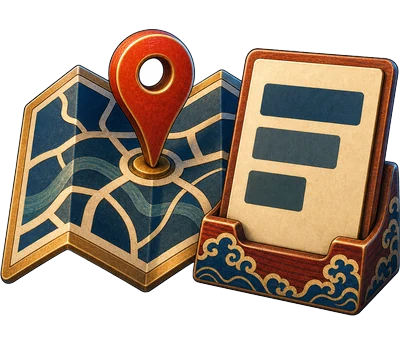 Visibility you can measure: A monthly summary of how often you're seen in search and on maps.