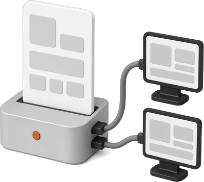 Less re-entry: In connected workflows, the same data is entered only once.